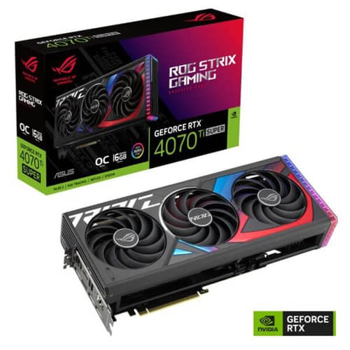 Asus ROG Strix RTX 4070 Ti Super OC Edition 16GB Graphics Card